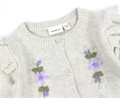 Name It peyote melange broderi cardigan